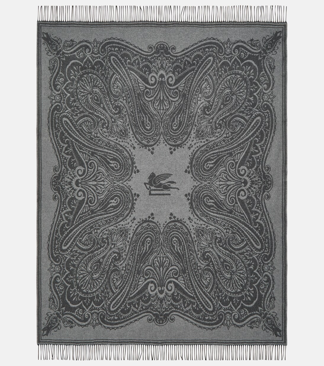 Paisley wool and cashmere blanket  | Etro