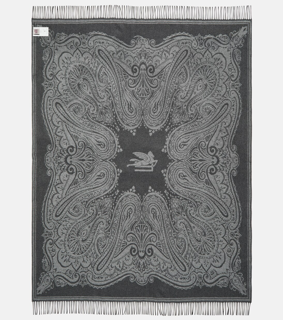 Paisley wool and cashmere blanket  | Etro