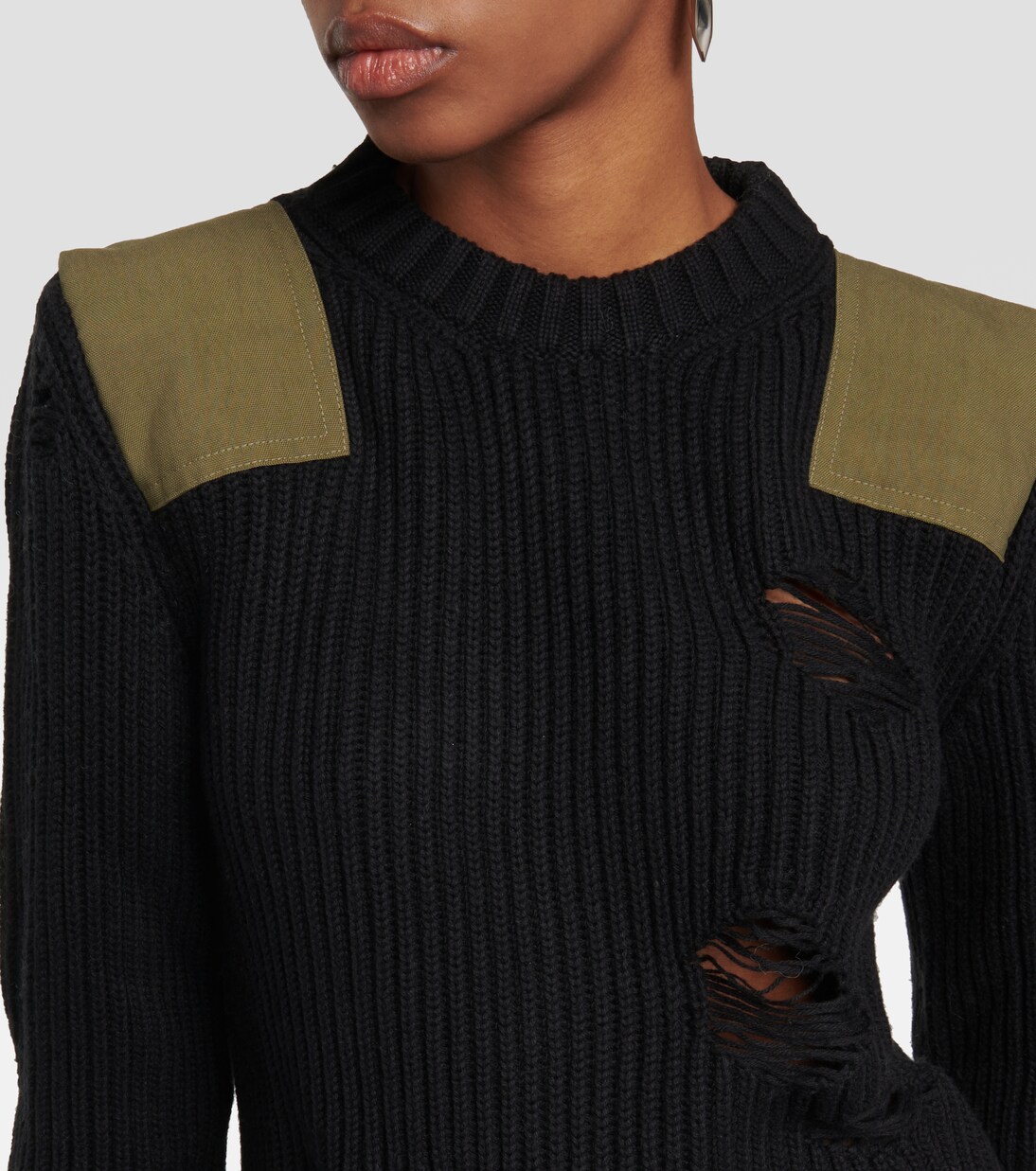 Pull en coton et laine | MM6 Maison Margiela