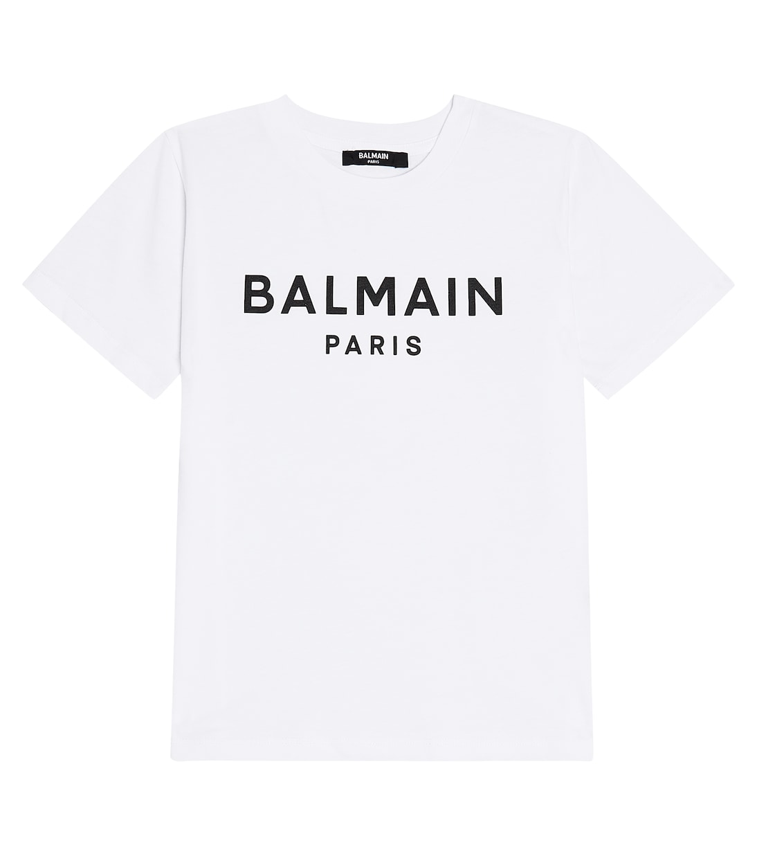 Logo cotton jersey T-shirt | Balmain Kids