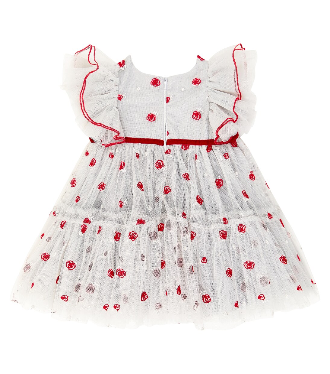 Bébé – Robe brodée en tulle | Monnalisa