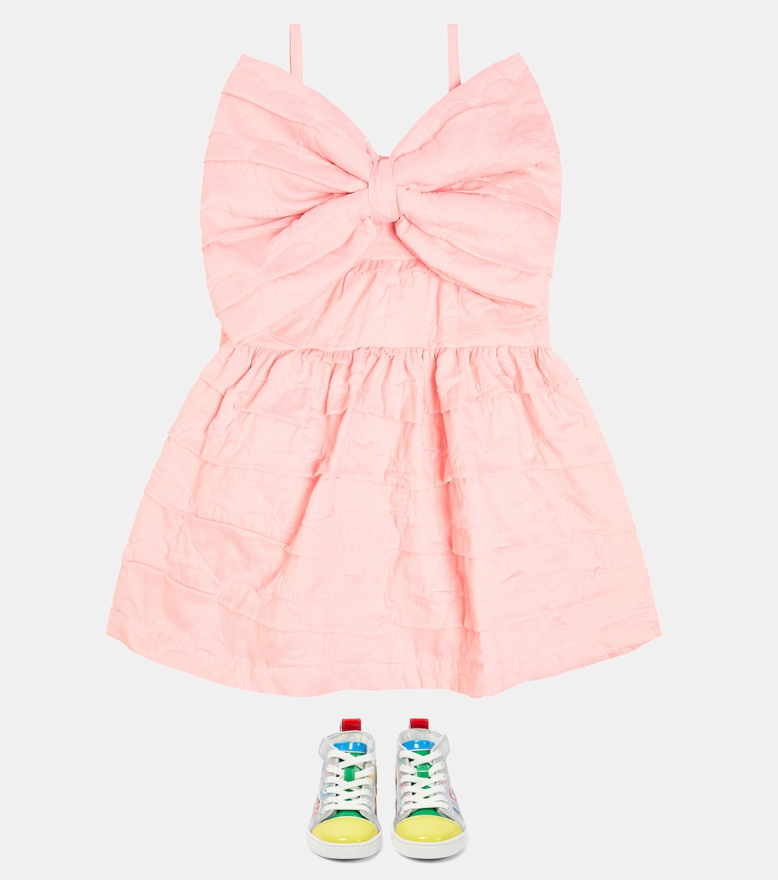 Heart bow-detail dress | Caroline Bosmans