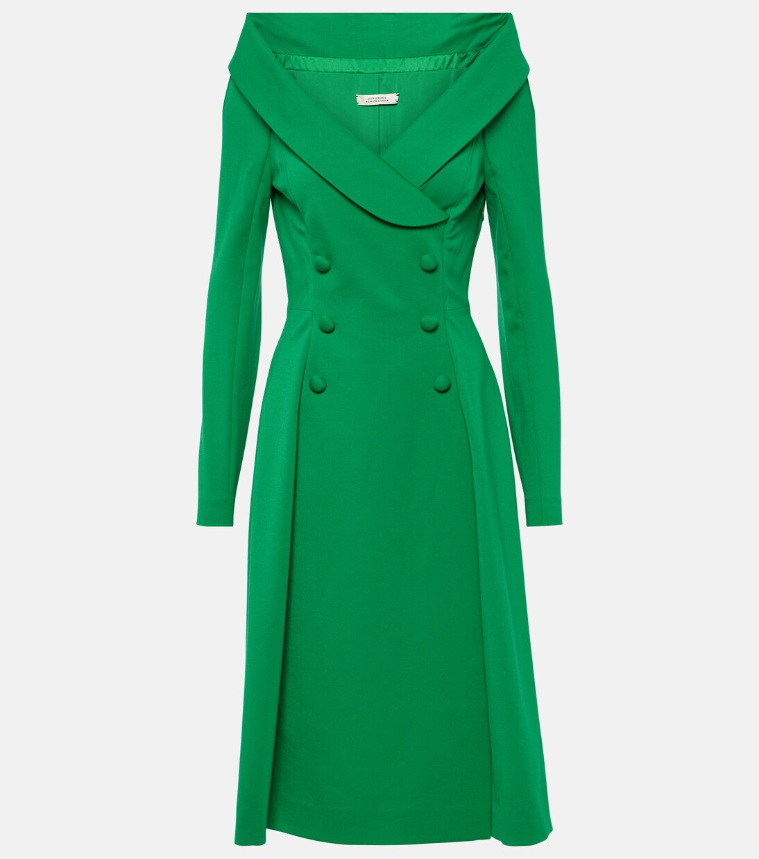 Off-Shoulder-Midikleid | Dorothee Schumacher