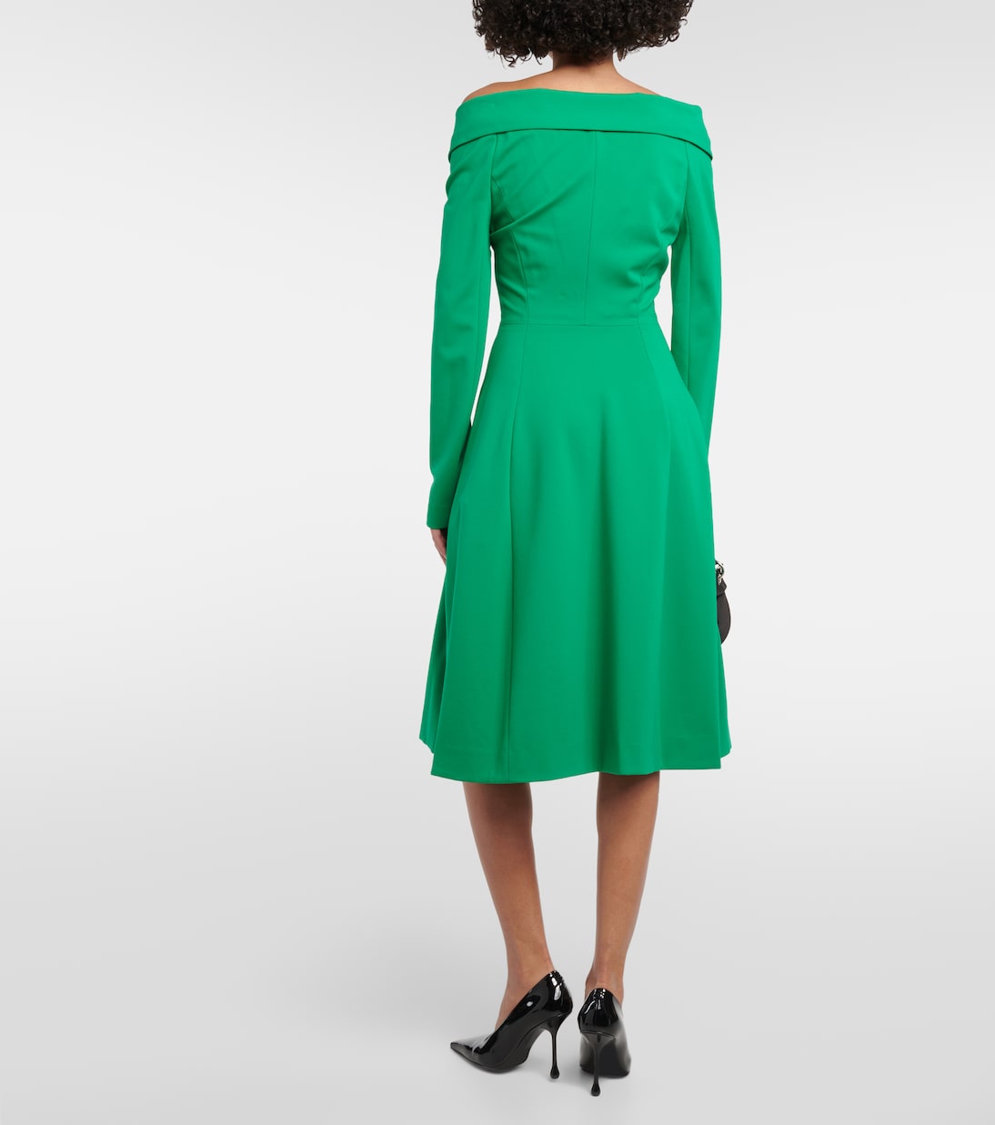 Off-Shoulder-Midikleid | Dorothee Schumacher