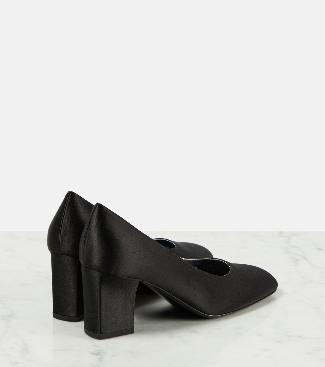 Fiore satin faille pumps | The Row