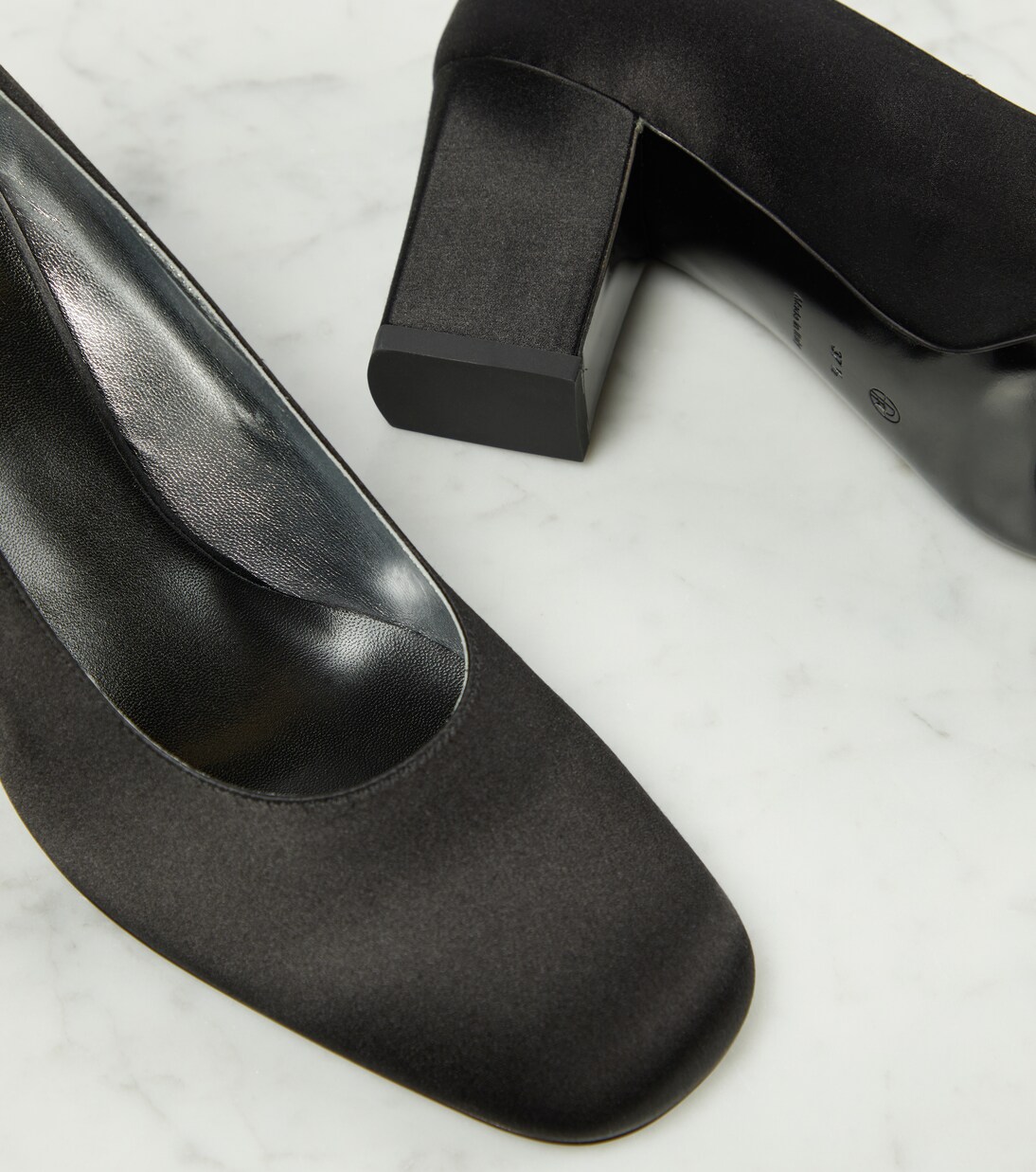 Fiore satin faille pumps | The Row