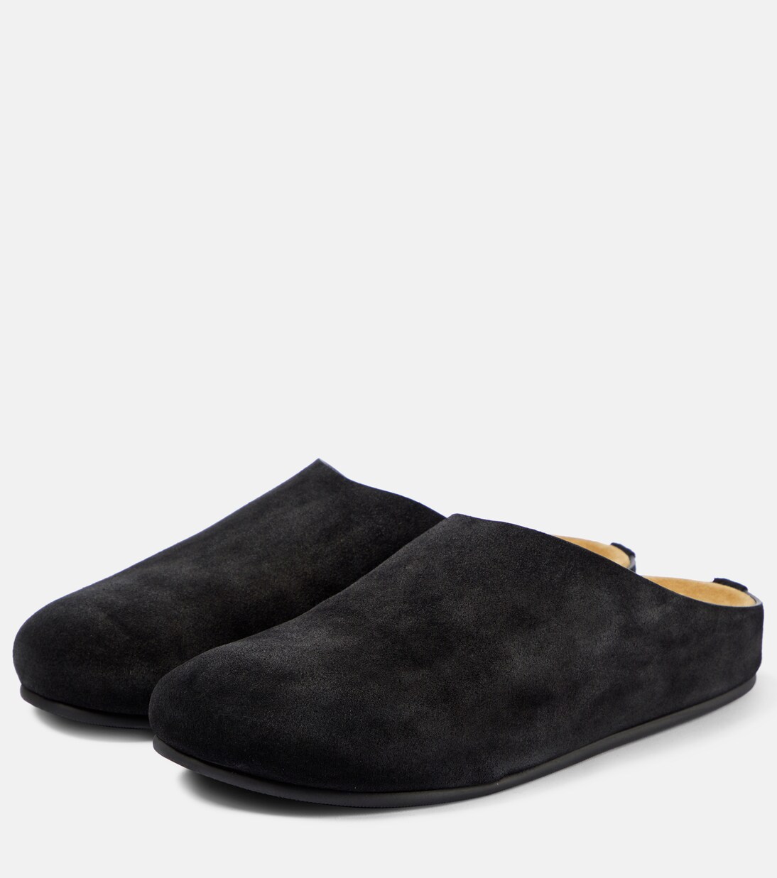 Hudson suede mules | The Row