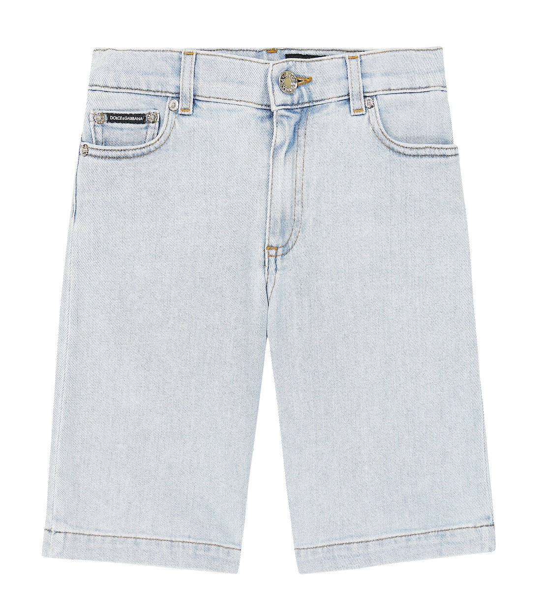 Denim Bermuda shorts | Dolce&Gabbana Kids