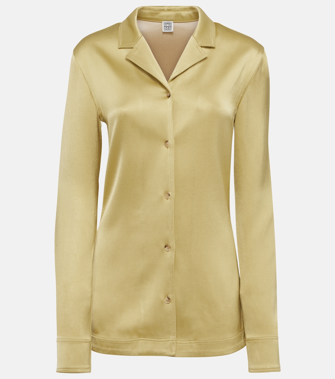 Hemd aus Satin | Toteme