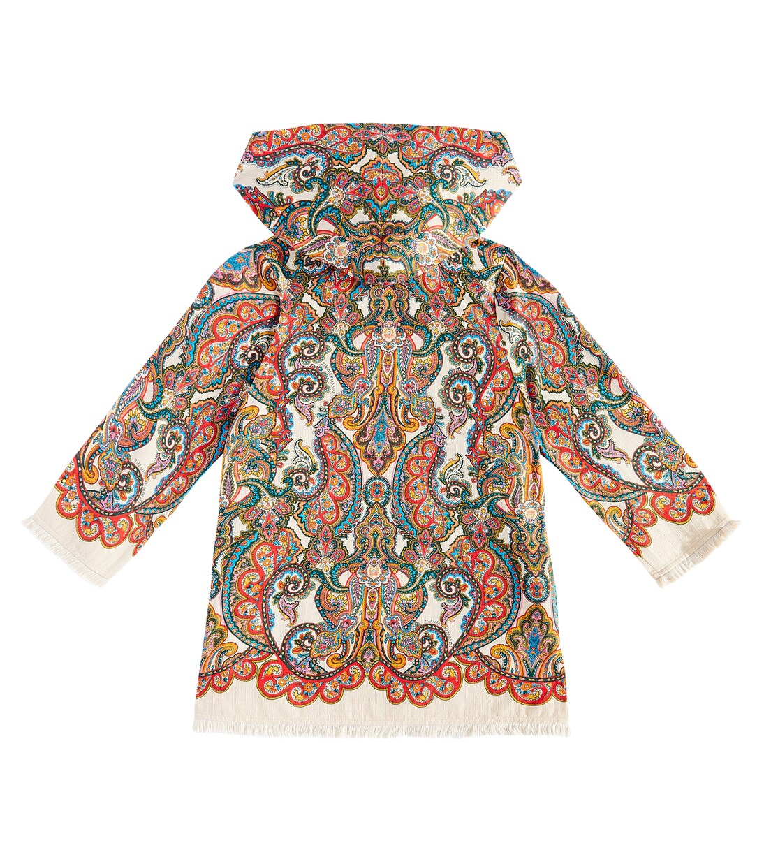 Ottie paisley cotton beach cover-up | Zimmermann Kids