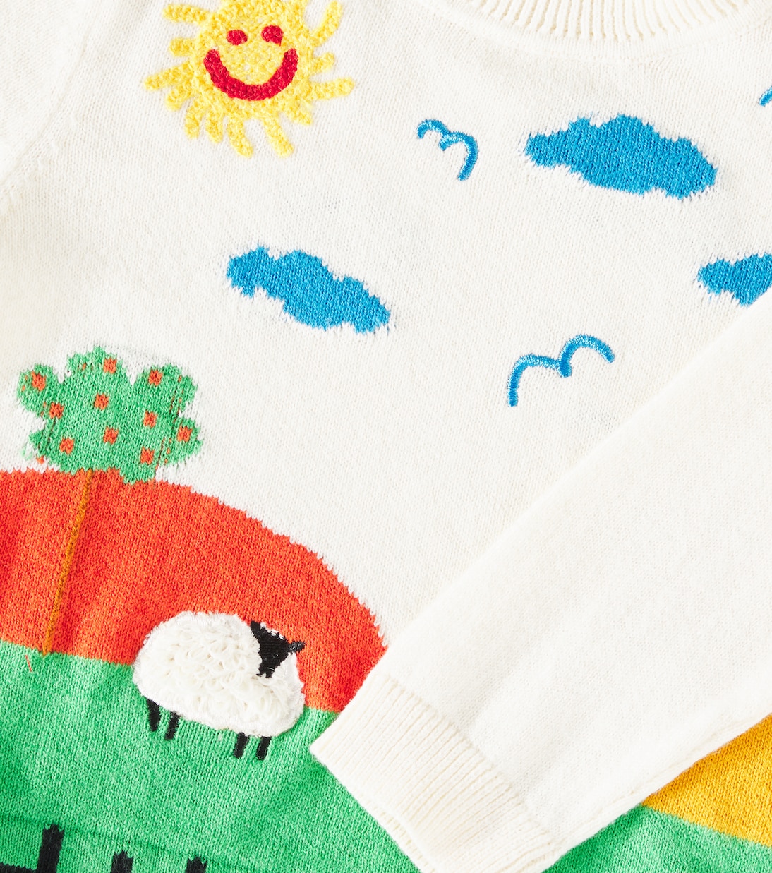 Baby - Pullover in cotone e lana | Stella McCartney Kids
