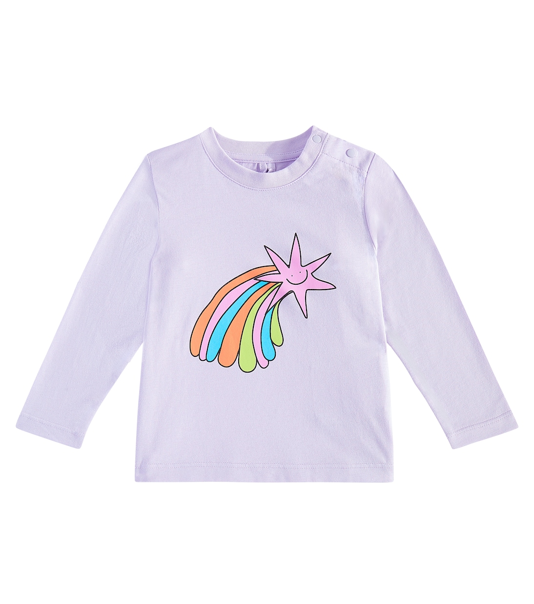 Baby printed cotton jersey top | Stella McCartney Kids