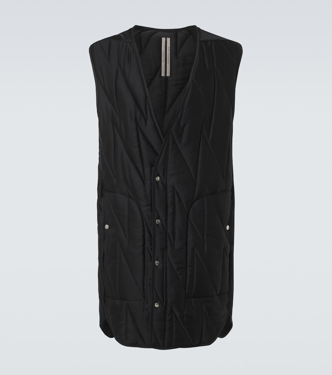 Quilted puffer vest | Rick Owens