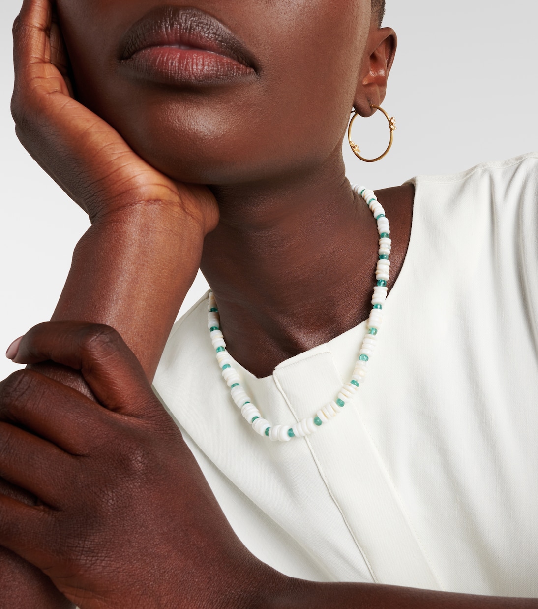 Collier en opale et apatite | Ileana Makri