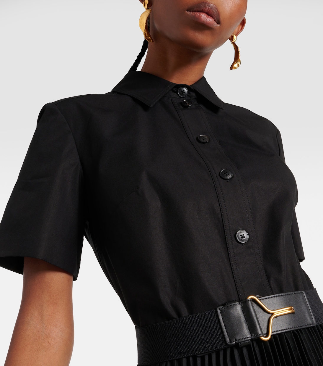 Midikleid aus Baumwollpopeline | Tory Burch