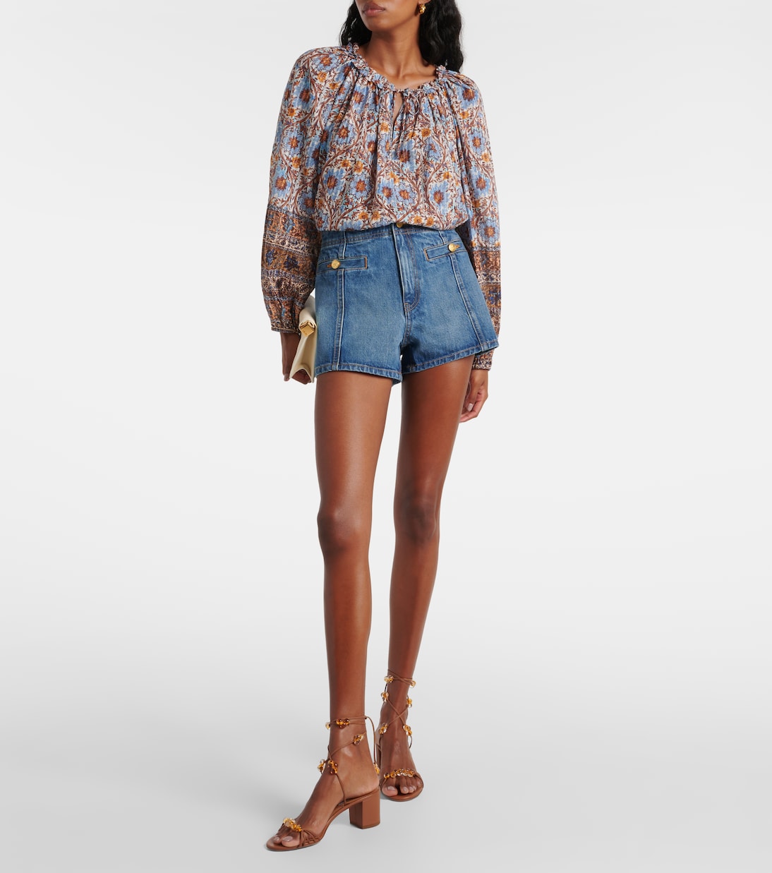 Camille denim shorts | Ulla Johnson