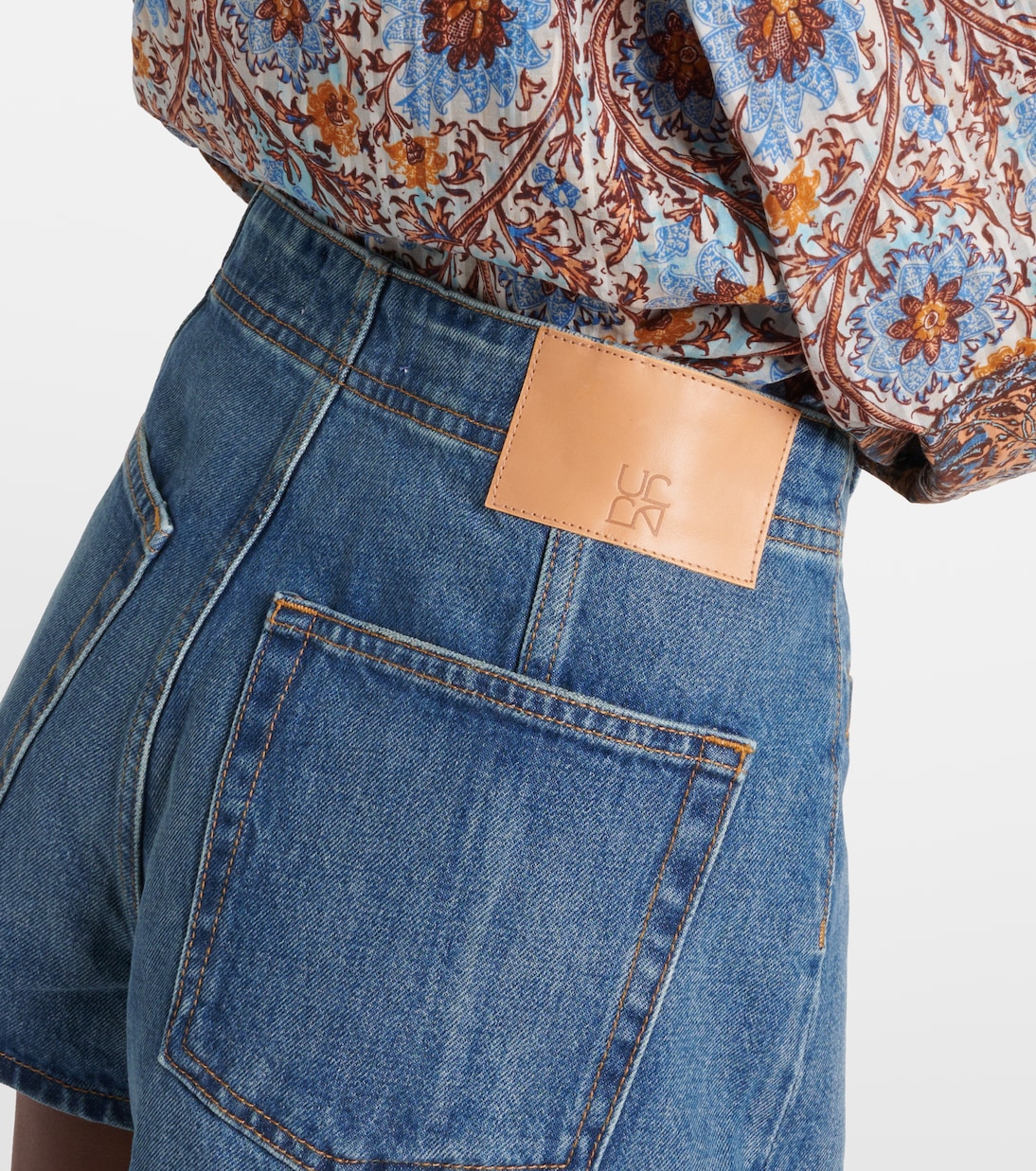 Camille denim shorts | Ulla Johnson