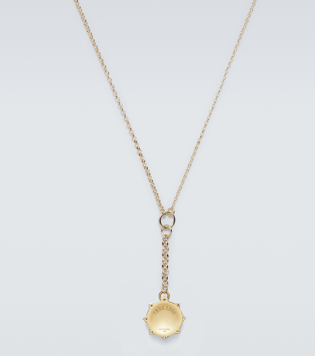 Halskette Spark Love aus 18kt Gelbgold mit Diamanten | FoundRae