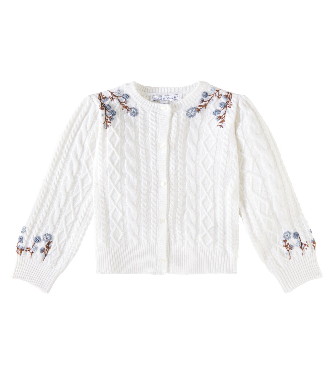 Cardigan aus Wolle und Kaschmir | Tartine et Chocolat