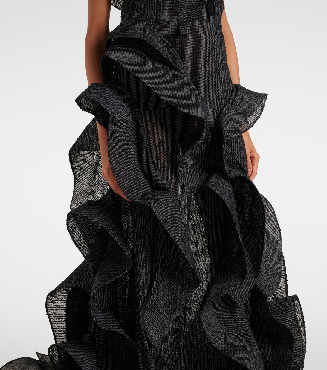 Robe longue Spiral | Maticevski