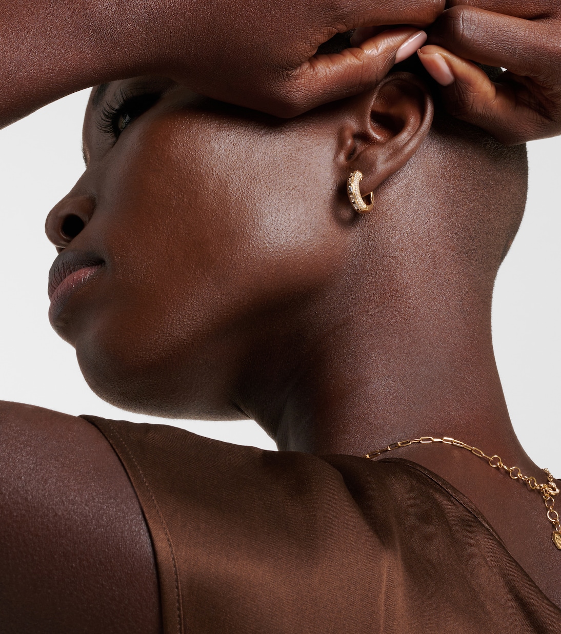 Ohrringe aus 18kt Gelbgold mit Diamanten | Shay Jewelry