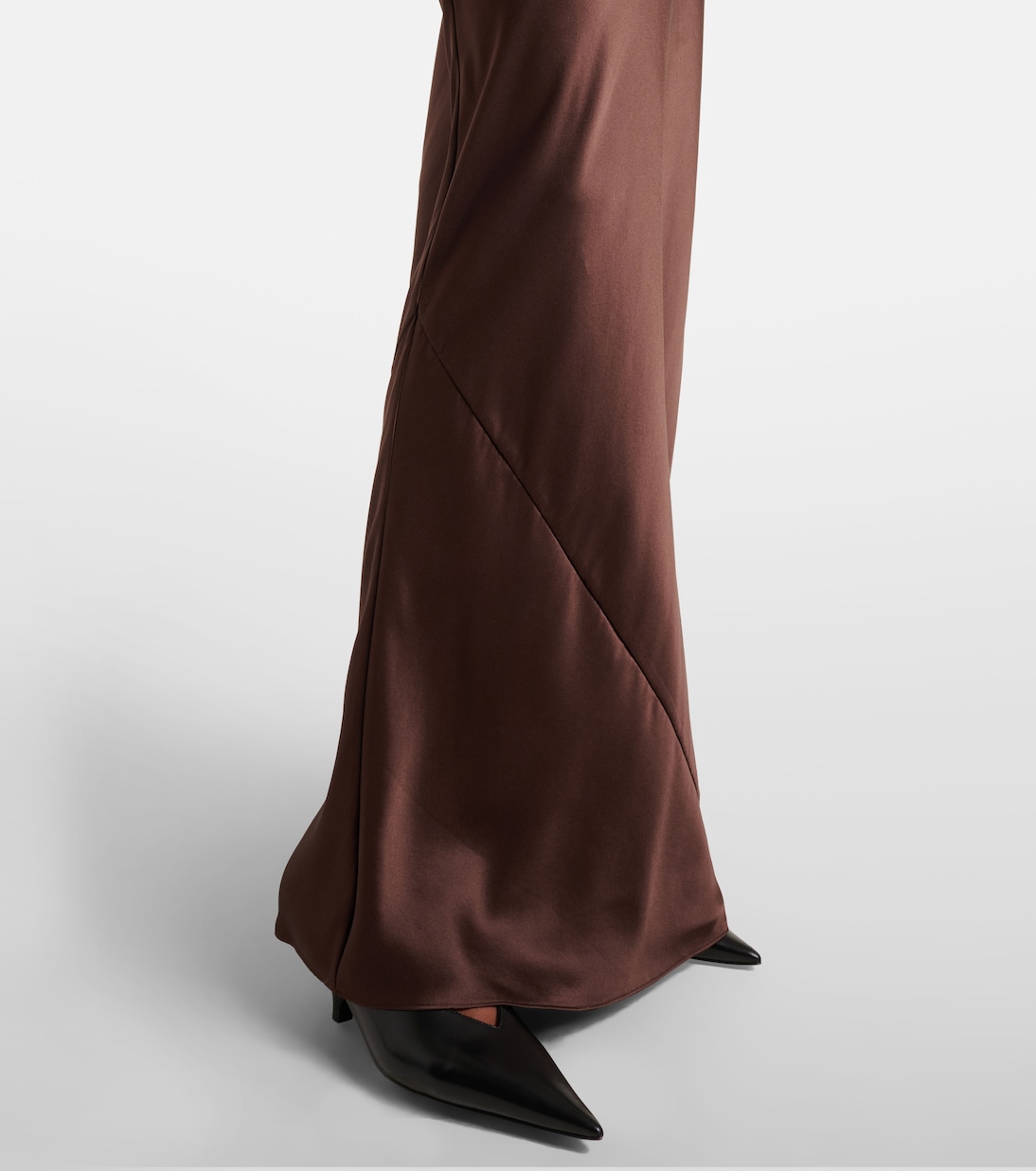 Robe Lush en satin de soie | SIR