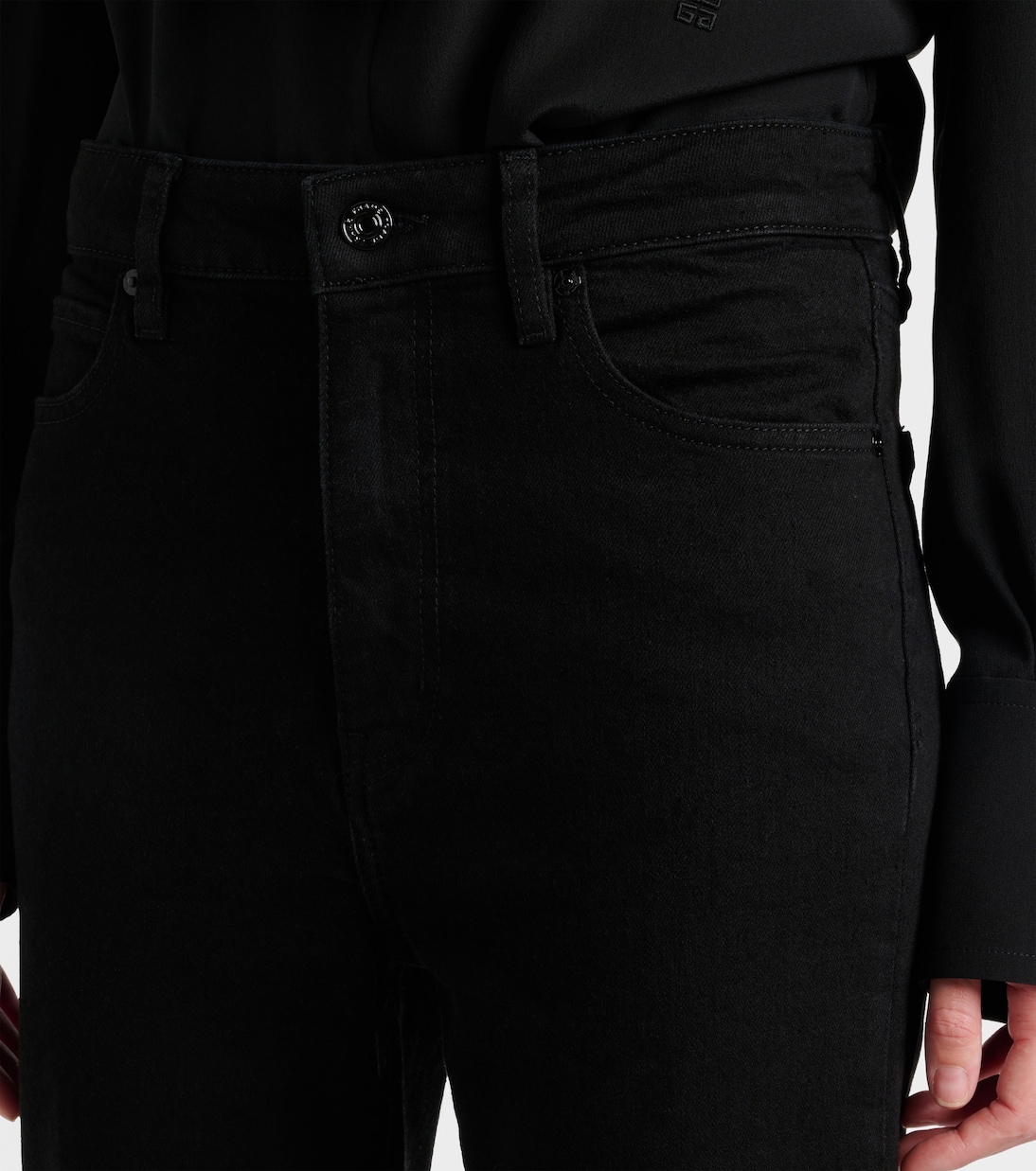 High-Rise Flared Jeans Arrow | Frame