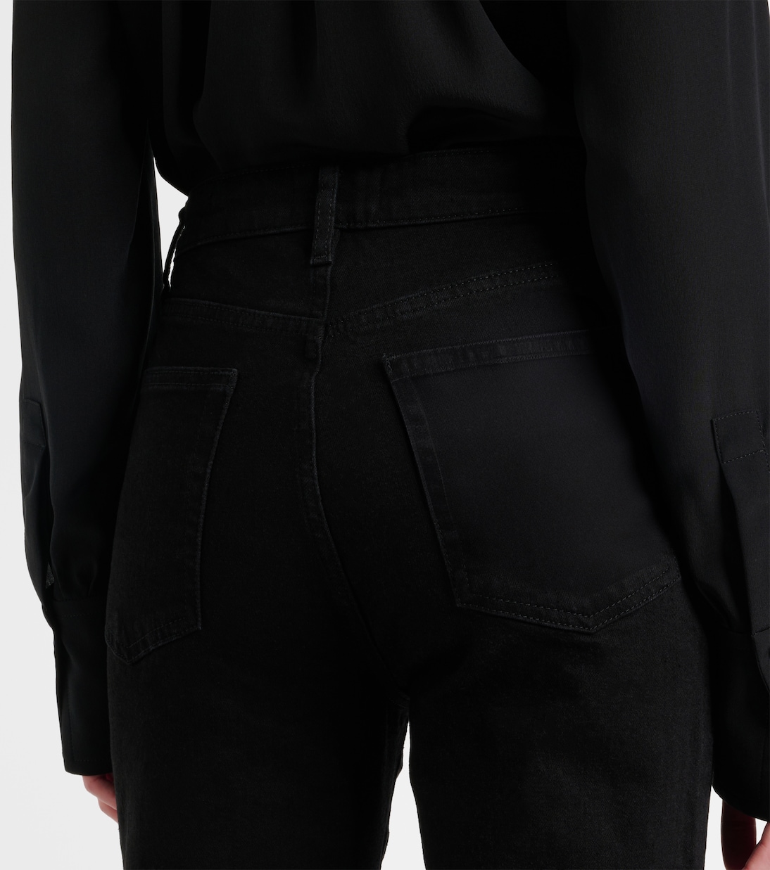 High-Rise Flared Jeans Arrow | Frame