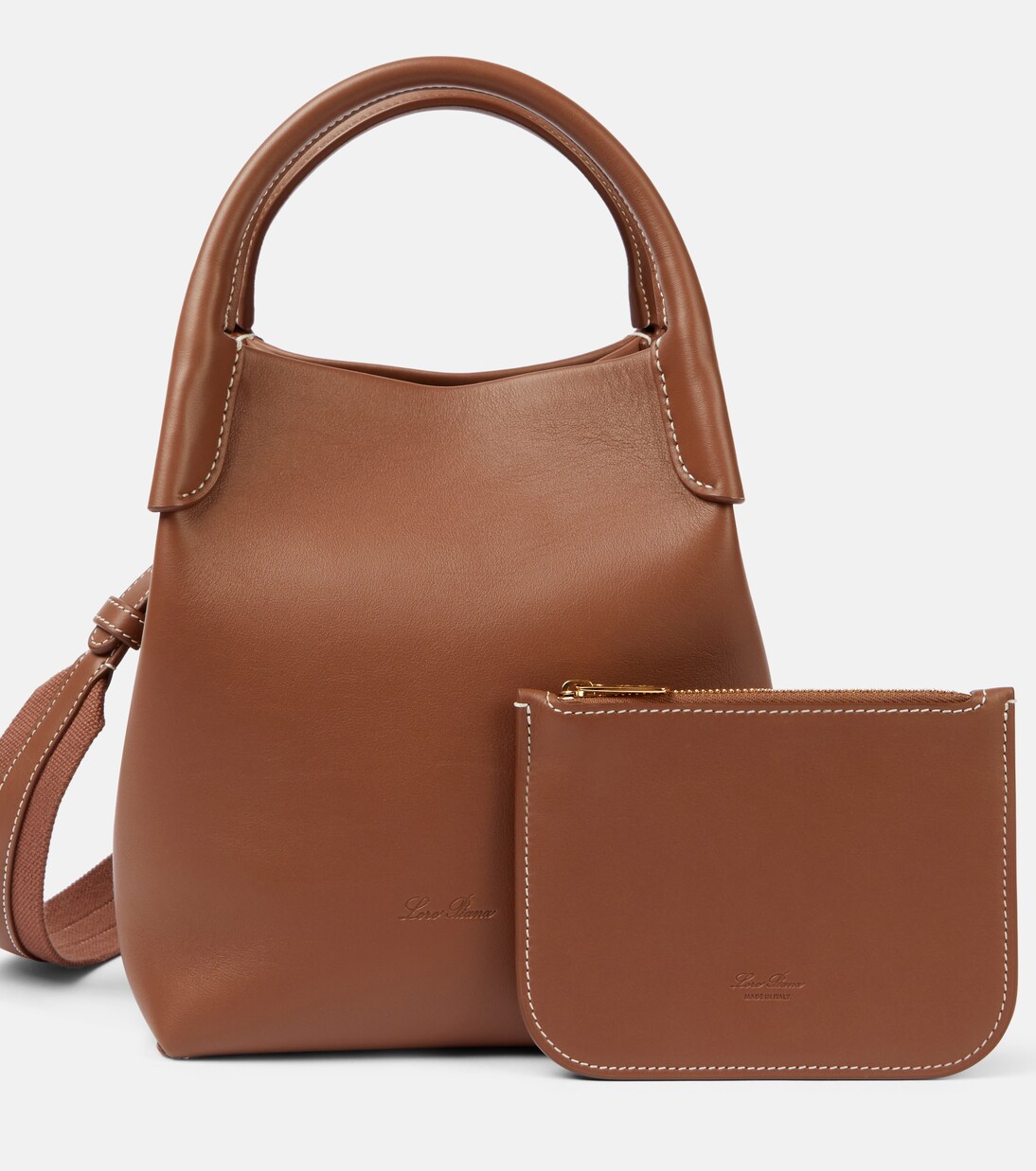 Tote Bag Bale Small aus Leder | Loro Piana