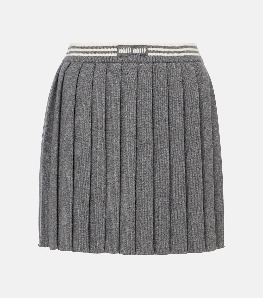 Cashmere and wool miniskirt | Miu Miu