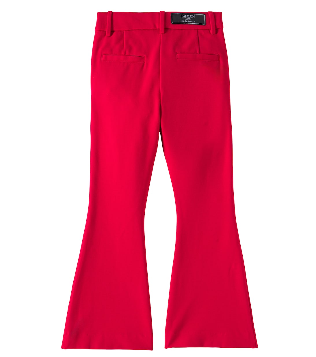 High-rise flared pants | Balmain Kids