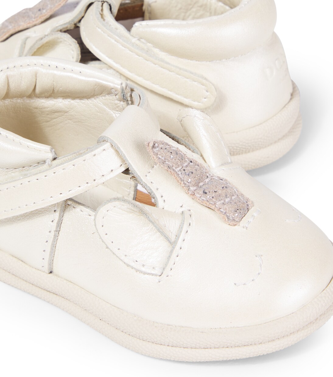 Bebé - zapatillas Zilpa de piel metalizada | Donsje