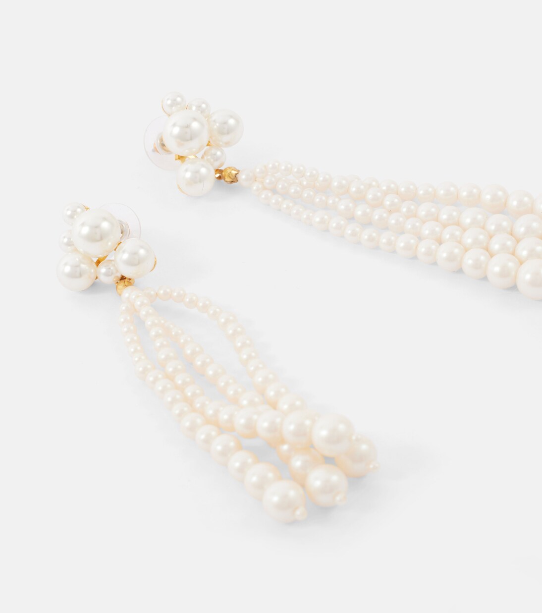 Ohrringe Charlena mit Perlen | Jennifer Behr