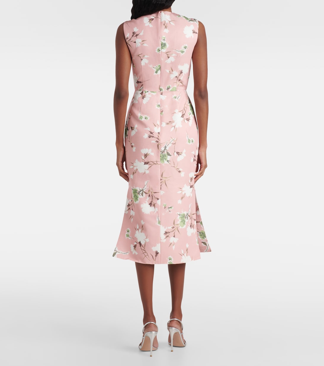 Midikleid aus Faille | Erdem