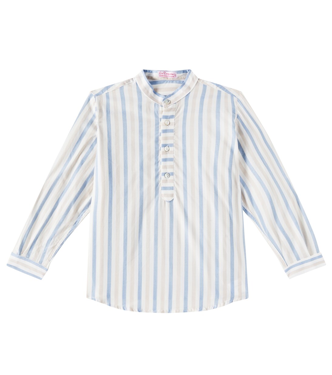 Camicia Jazmin in cotone a righe | La Coqueta