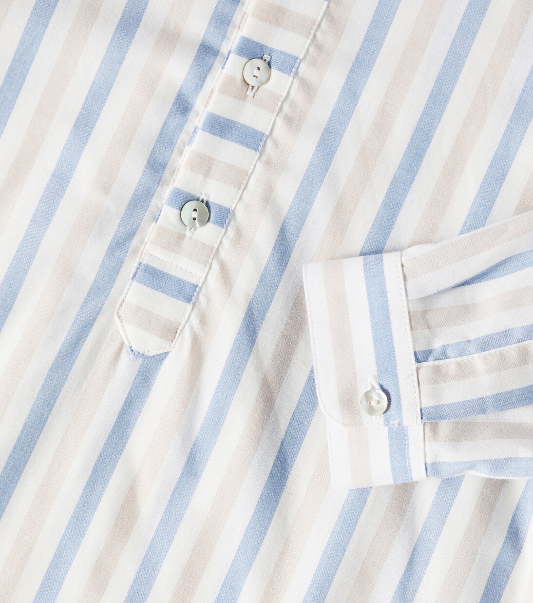 Camicia Jazmin in cotone a righe | La Coqueta