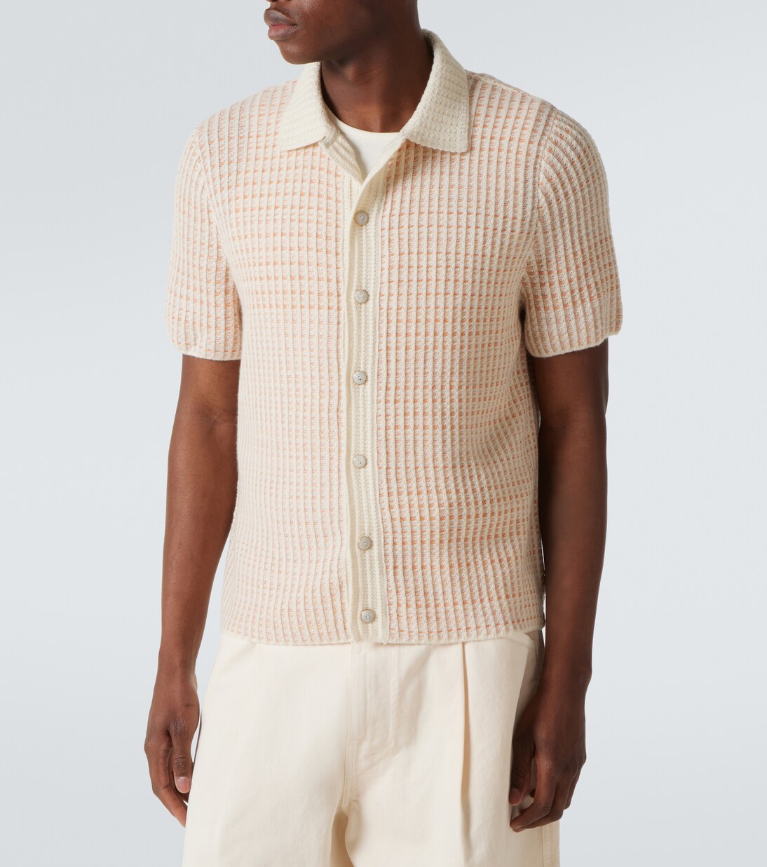 Hemd Noble aus Kaschmir mit Mondstein | God's True Cashmere