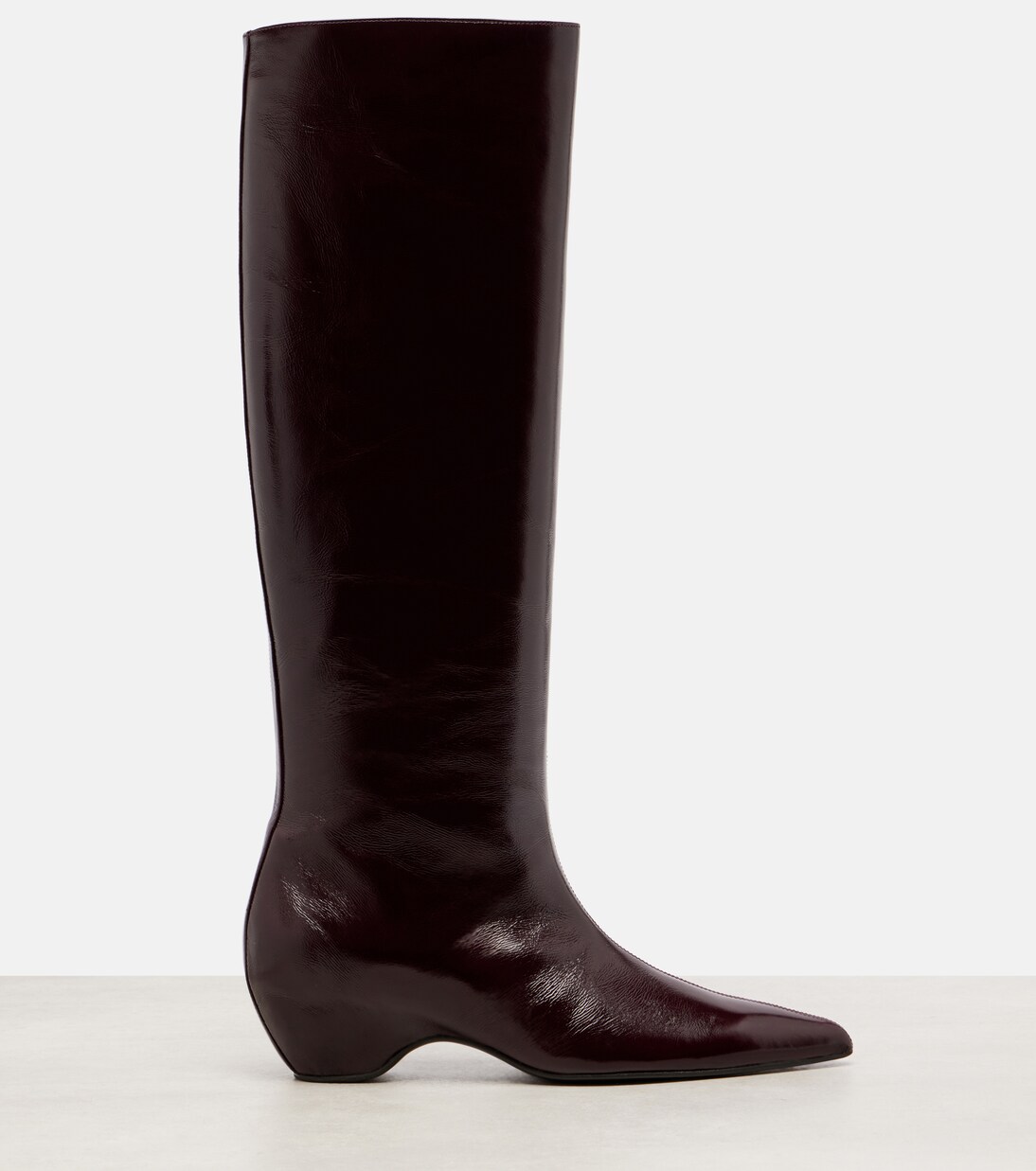Sybil 40 leather knee-high boots | Khaite