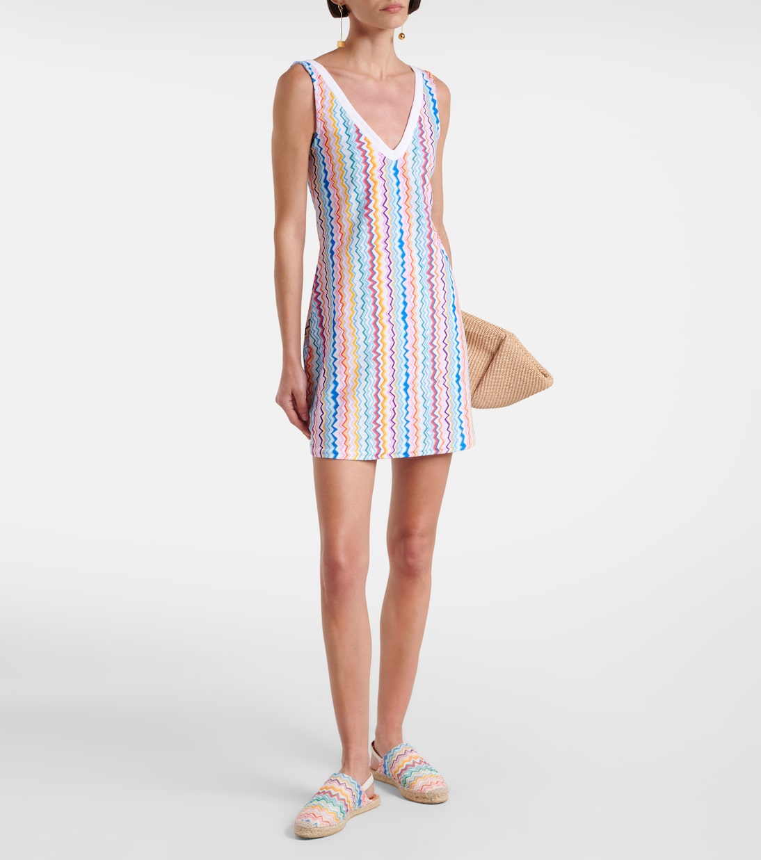 Minikleid aus Frottee | Missoni