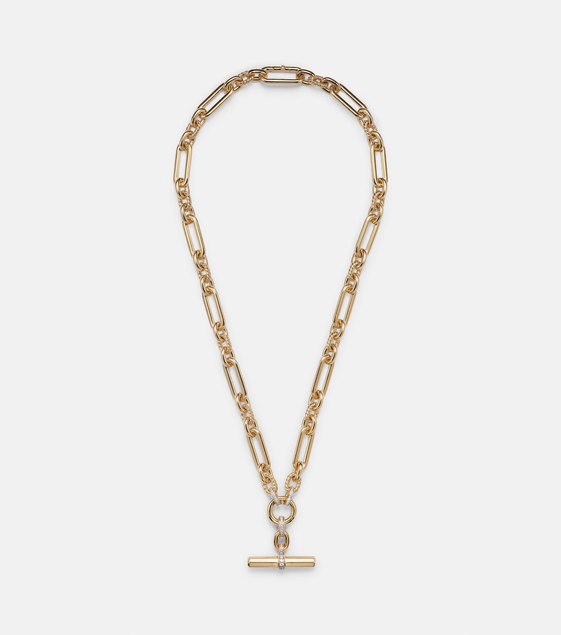 Halskette Lexington aus 18kt Gelbgold mit Diamanten | David Yurman