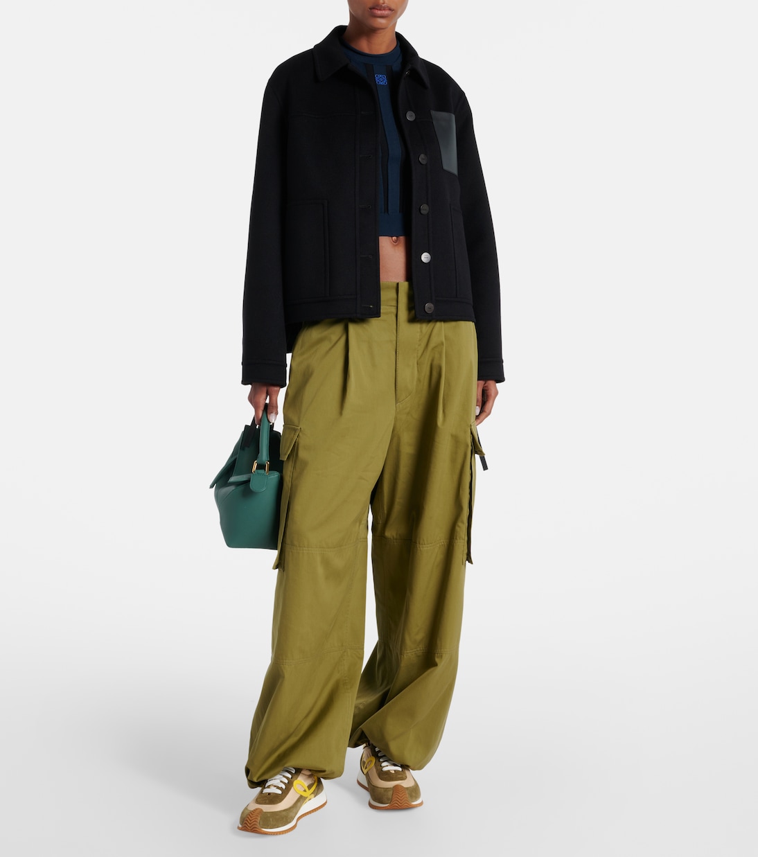 Wool and cashmere jacket | Loewe