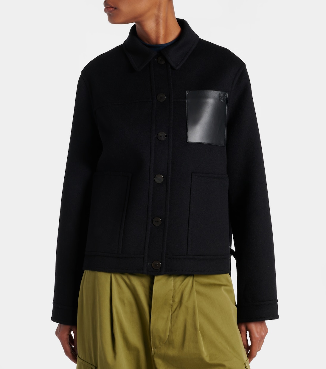 Wool and cashmere jacket | Loewe