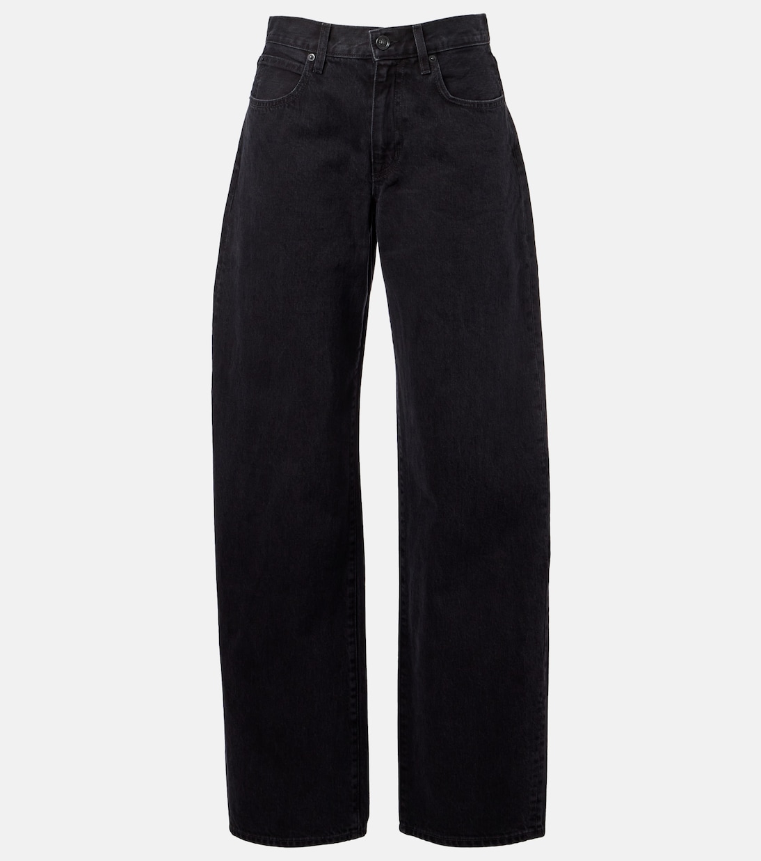 High-Rise Barrel Jeans Tess Long | Slvrlake