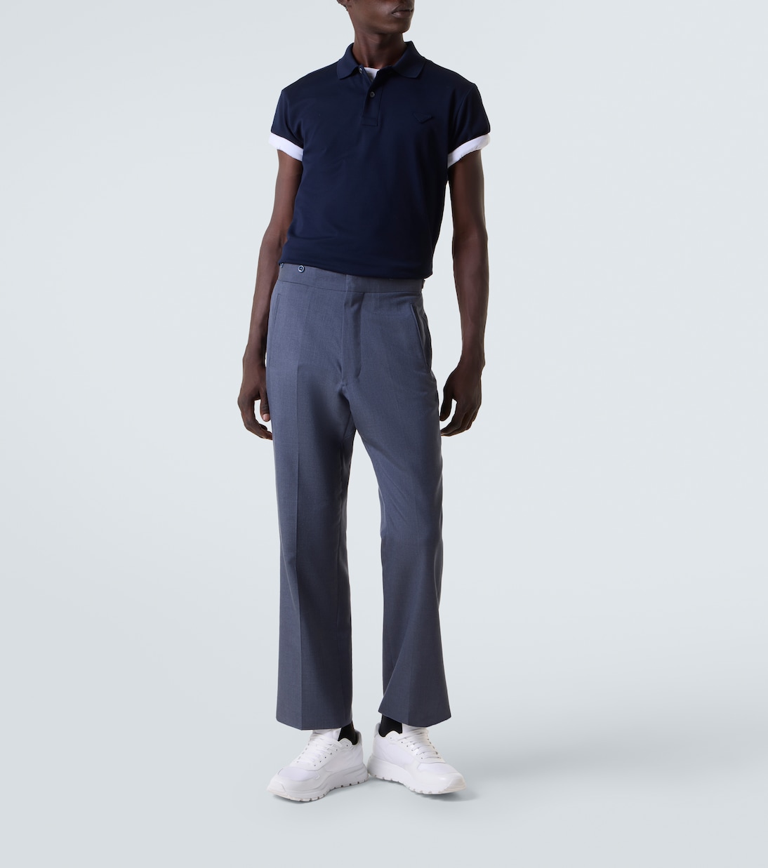 Cotton polo shirt | Prada