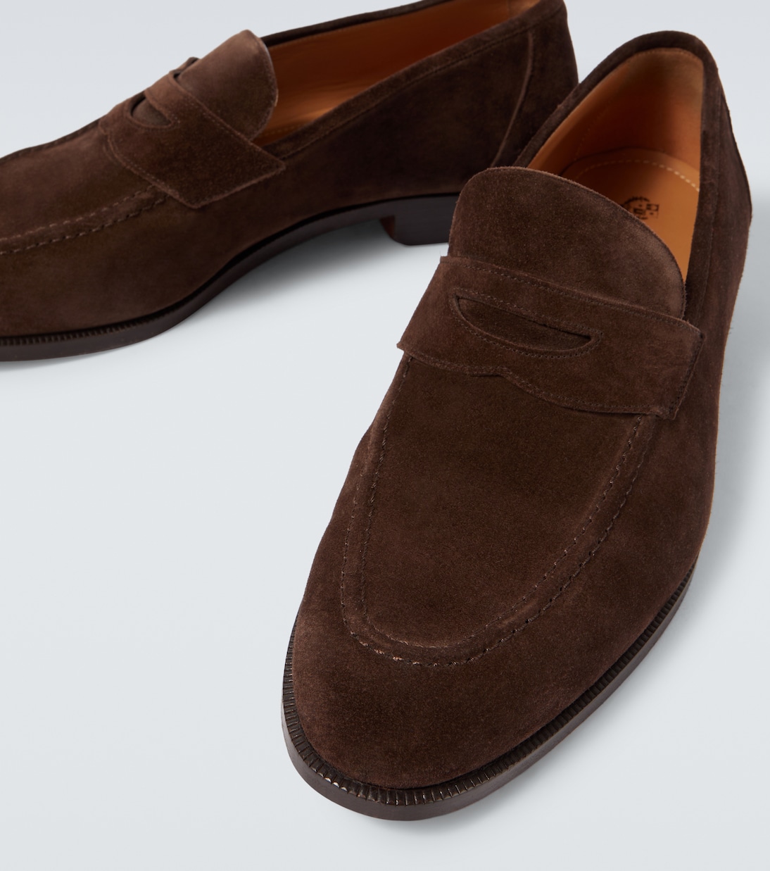 Sergio suede penny loafers | Loro Piana