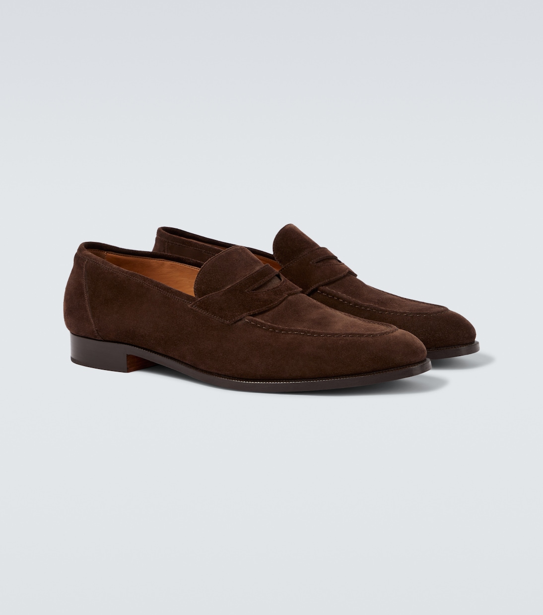 Sergio suede penny loafers | Loro Piana