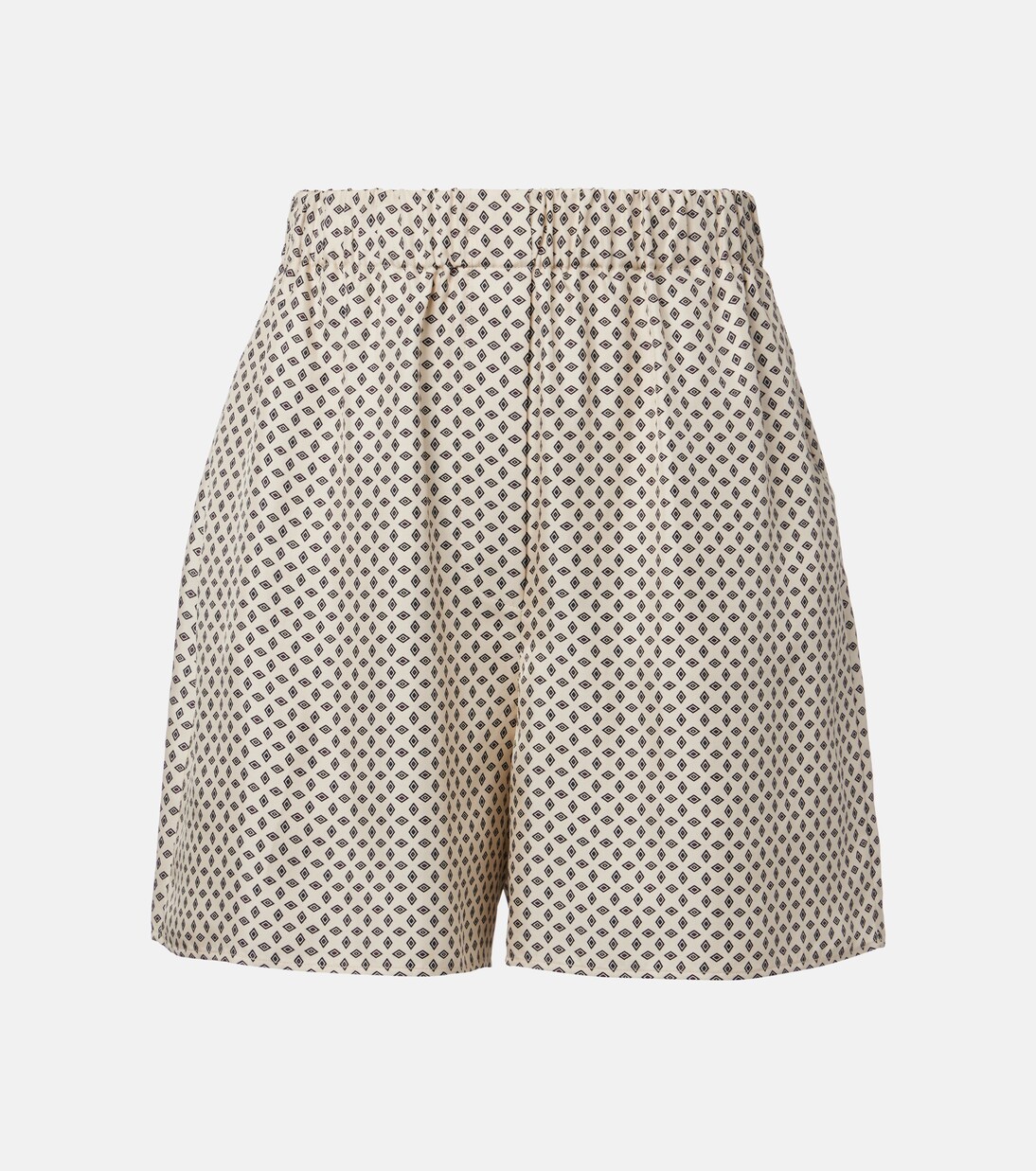 Angelo silk twill Bermuda shorts | Loro Piana