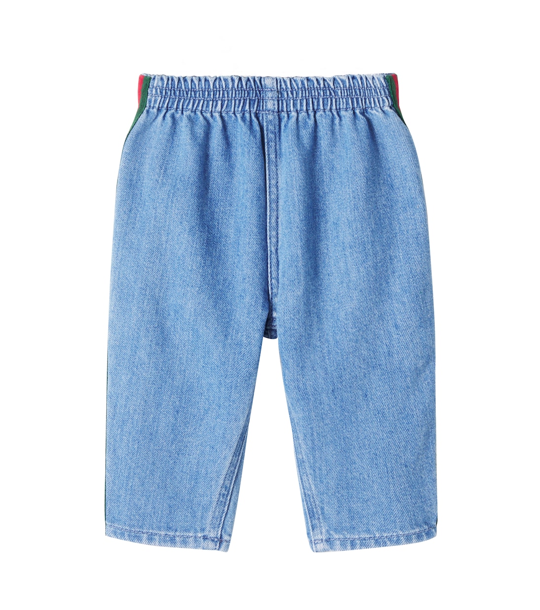Baby Web Stripe denim pants | Gucci Kids