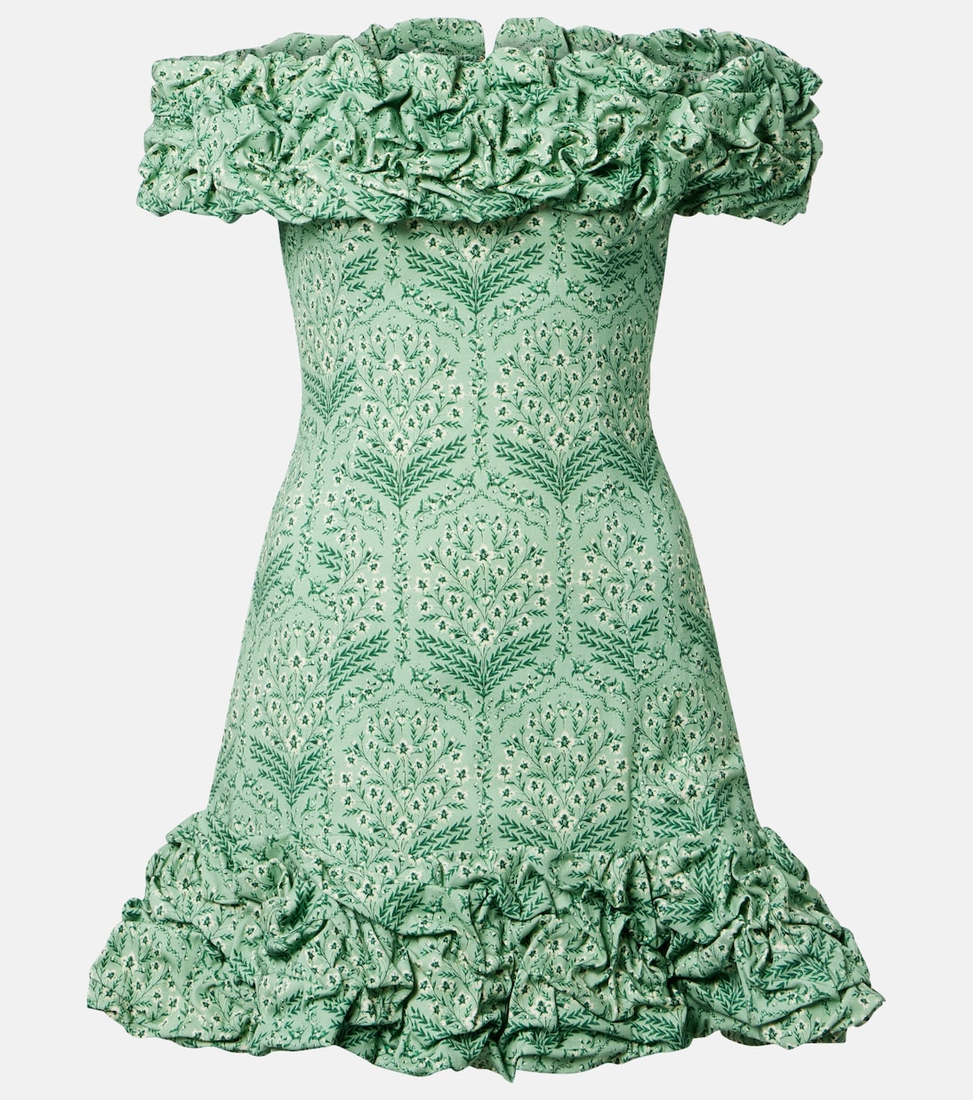 Minikleid Jardín aus Popeline | Agua by Agua Bendita