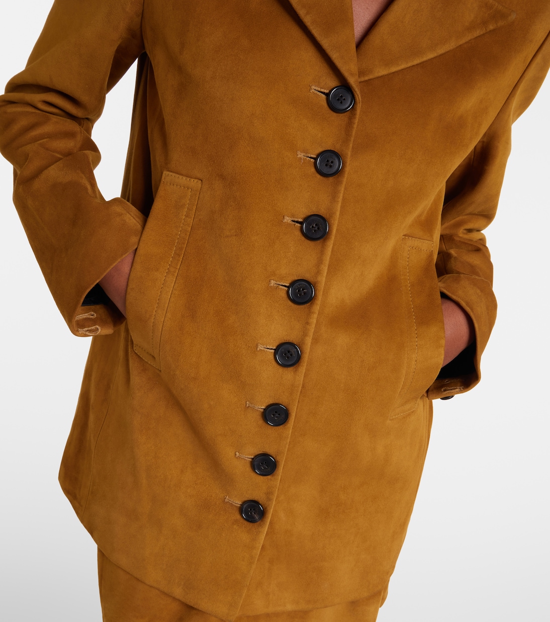 Saraphina suede jacket | Khaite
